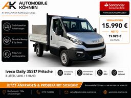 Iveco 35S17 Pritsche  TÜV NEU   3 LITER   BOX   AHK