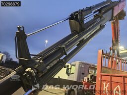 Scania P340 6X4 HMF 4220 K6 Crane Winch Tipper Full St...