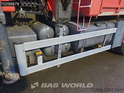 Scania P340 6X4 HMF 4220 K6 Crane Winch Tipper Full St...