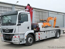 MAN 18.290 TGM BL 4x2, Kran, Seilwinde, Brille, Funk