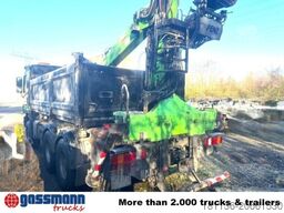 Mercedes-Benz Actros 3341 K 6x4, Bormatik links, Heckkran Penz