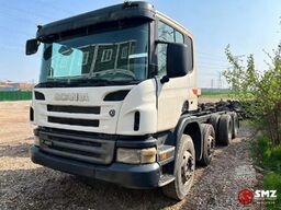 Scania P 420 8x4 lames steel big axles