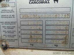 SCHMITZ CARGOBULL SKO 24, TRENNWAND,ZWEIFERDAMPFER,CARRIER MAXIMA