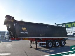 WIELTON 3-Achs Kipper 33m³ elektrisches Verdeck Alufelge