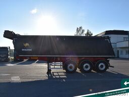 WIELTON 3-Achs Kipper 33m³ elektrisches Verdeck Alufelge