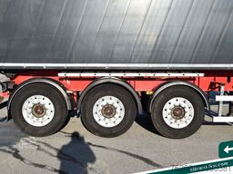 WIELTON 3-Achs Kipper 33m³ elektrisches Verdeck Alufelge