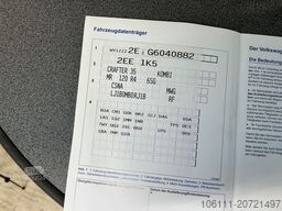 VOLKSWAGEN Crafter 35 KBFenster L2H1 Klima Sthzg Ahk.3,5t