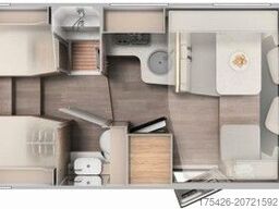 CARADO T 447 pro+ *Pakate: pro+/Basic/Style*Hub-Bett*