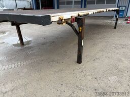 Krone 7,82m Baustoff Brücken Zurringe Kranbar