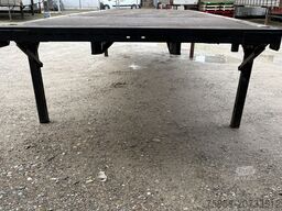 Krone 7,82m Baustoff Brücken Zurringe Kranbar