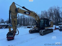 CAT 324E excavator with/ GPS and grading bucket. WATCH