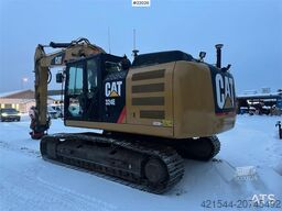 CAT 324E excavator with/ GPS and grading bucket. WATCH