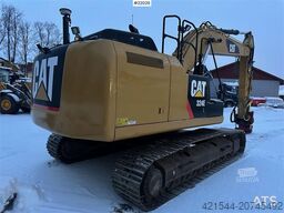 CAT 324E excavator with/ GPS and grading bucket. WATCH