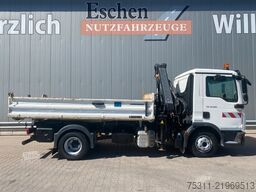 MAN TGL 12.220 I TOP*HIAB 077*FUNK*MEILLER 3-S*Klima