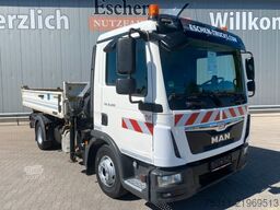 MAN TGL 12.220 I TOP*HIAB 077*FUNK*MEILLER 3-S*Klima