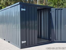 Elipo® Container RAL7016 Materialcontainer 3m x 2m NEU