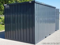 Elipo® Container RAL7016 Materialcontainer 3m x 2m NEU