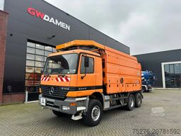 Mercedes-Benz Actros 3340 6x6 Kanalreinigung + Wasserruckgewi...