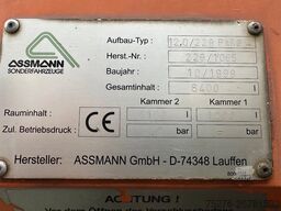 Mercedes-Benz Actros 3340 6x6 Kanalreinigung + Wasserruckgewi...