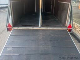 BÖCKMANN ABL 2 Pferdeanhänger Holz/ Plane 2t.