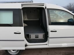 Volkswagen Caddy 2.0 TDI 4Motion 2-Sitzer Klima AHK Werkstatteinbauten COC Tempomat