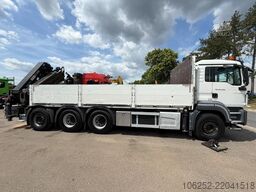 MAN TGS 35.440 8x4 TRIDEM PRITSCHE + KRAN HIAB 288 ...