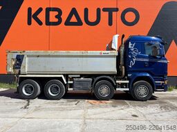 Scania R 730 8x4 RETARDER / FULL STEEL / BOX L=5575 mm