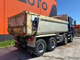Scania R 730 8x4 RETARDER / FULL STEEL / BOX L=5575 mm