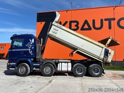 Scania R 730 8x4 RETARDER / FULL STEEL / BOX L=5575 mm