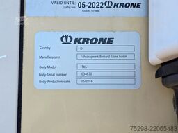 KRONE SD / Doppelst. / Doppelverdamp. / Trennw. / TIR