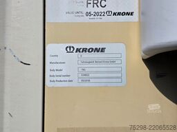 KRONE SD / Doppelstock / Doppelverdampfer / FRCTIR