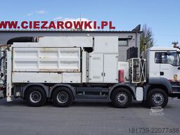 MAN TGA 35.440 8×4 / SB-106 vacuum excavator