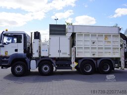 MAN TGA 35.440 8×4 / SB-106 vacuum excavator