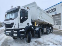 IVECO TRAKKER AD410T45, VS-mont 18 m3, Hardox