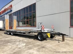 Möslein T 3-6,60 VB  3 Achs Tieflader- Anhänger, Luftgefedert, Verbreiterung