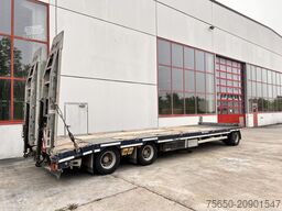 Müller Mitteltal D3 3 Achs Tieflader 9 m, Verzinkt, Wenig Benutzt