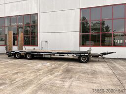 Müller Mitteltal D3  3 Achs Tieflader 9 m, Verzinkt, Wenig Benutzt