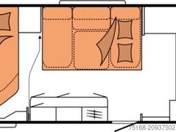 HOBBY Maxia 660 WQM Abverkauf / 2200 kg Achse