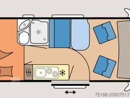 HOBBY ONTOUR Van 600 FT Modell 2025 / Rückfahrkamera /