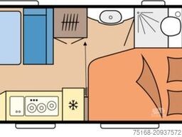 HOBBY De Luxe 540 KMFe Modell 2026 / 1800 kg / Mover /