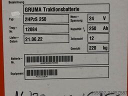 GRUMA 24 Volt 2 PzS 250 Ah