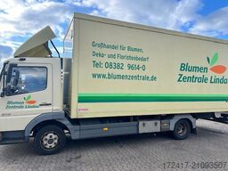 MERCEDES-BENZ ATEGO 818 816 BLUMENKOFFER LUFTFEDERUNG MANUEL