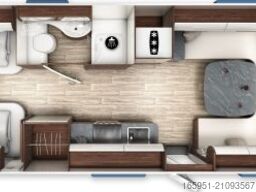 Fendt Diamant 650 GD Einzelbettauszug 2500kg