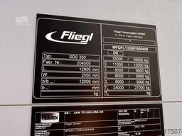 Fliegl SDS 350 Schiebeplane+Verdeck XL SAF 20.900Km