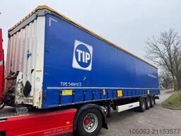 Krone 3-ass schuifzeilen oplegger