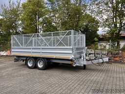 Möslein TTD 14  5,70 m  14 t Tandem- Kipper Tieflader 5,70 m lang, Breite Reifen-- Neufahrzeug --