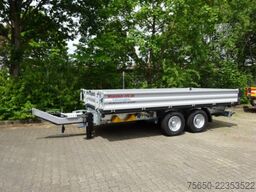 Möslein TTD11 weiß  neuer Tandem 3- Seitenkipper Tieflader-- Neufahrzeug --