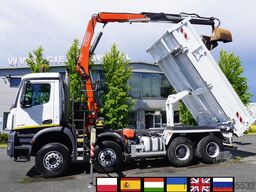 Mercedes-Benz Arocs 3236 8×4/ 90 tho. km / Fassi F155A