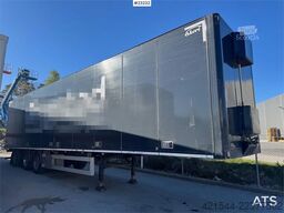 Ekeri box semi-trailer with full side opening and lift