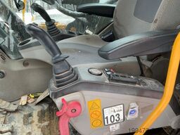 Volvo EC250DNL with 3 excavator buckets